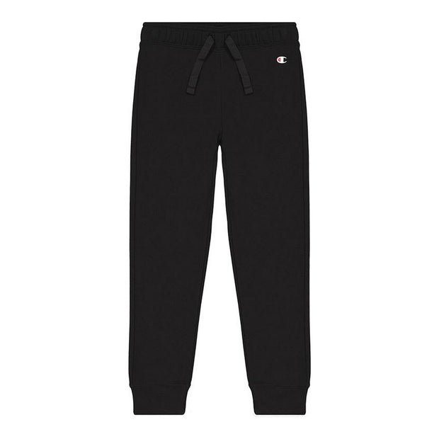 Lange Sporthose Champion Rib Cuff Girl Schwarz