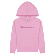 Sweater mit Kapuze Champion  Logo Girl  Rosa