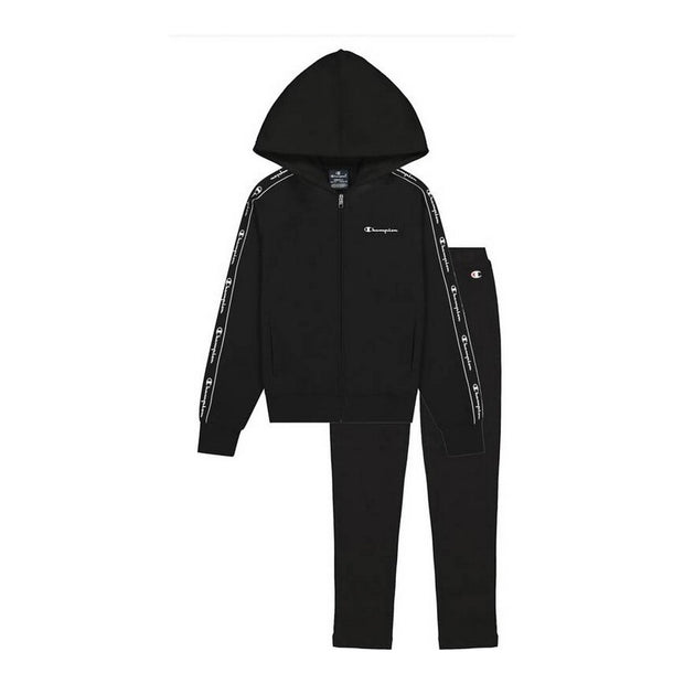 Children’s Tracksuit Champion Crewneck Black