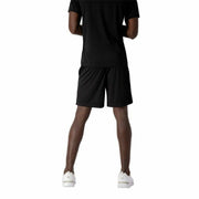 Herren-Sportshorts Champion Script Logo Schwarz