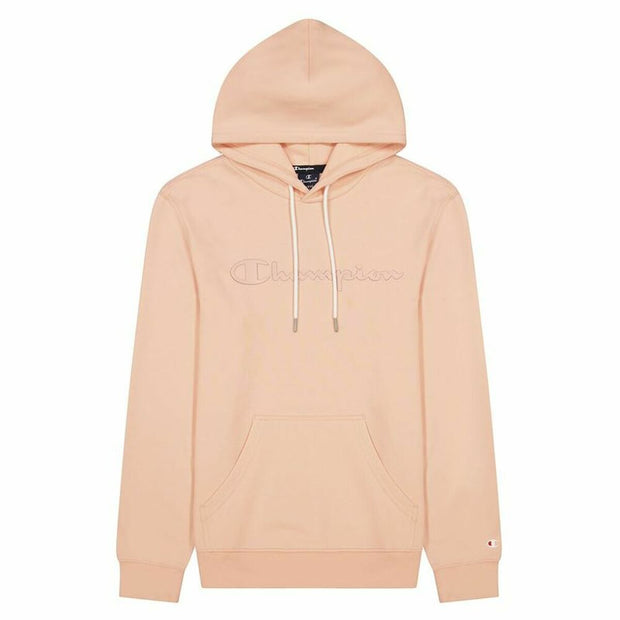 Herren Sweater mit Kapuze Champion Script Logo Rosa