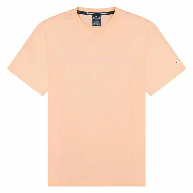 Kurzarm-T-Shirt Champion Crewneck T-Shirt M Lachsfarben