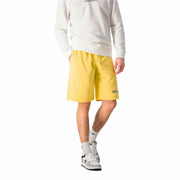 Herren-Sportshorts Champion Script Logo YL Gelb