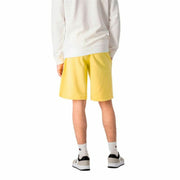 Herren-Sportshorts Champion Script Logo YL Gelb