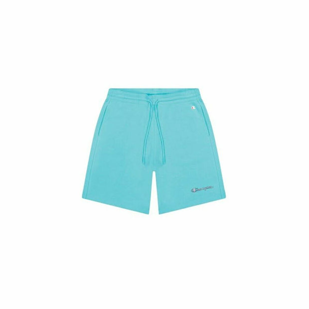 Herren-Sportshorts Champion Script Logo BL Aquamarin