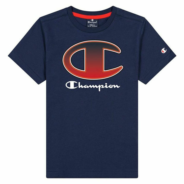 Kurzarm-T-Shirt Champion Crewneck T-Shirt B Marineblau