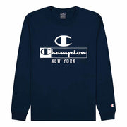 Herren Sweater ohne Kapuze Champion Legacy Graphic New York Blau