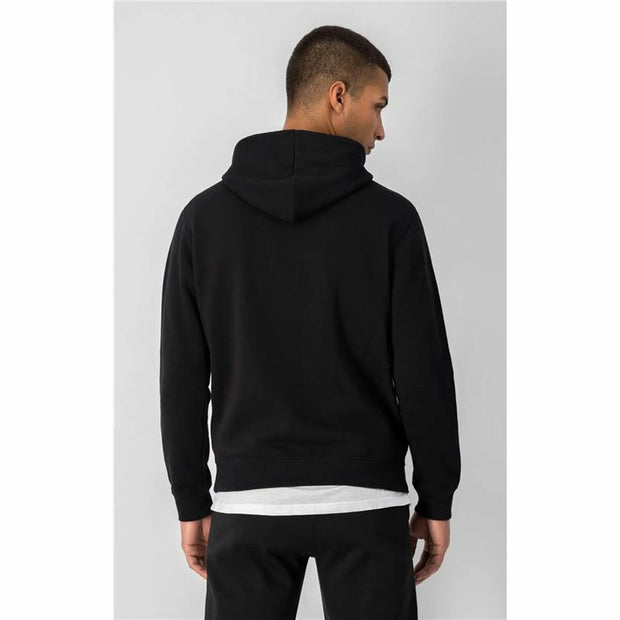 Herren Sweater mit Kapuze Champion Schwarz