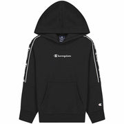 Jungen Sweater mit Kapuze Champion Schwarz