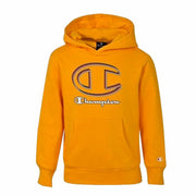 Unisex Sweater mit Kapuze Champion Für Kinder Orange