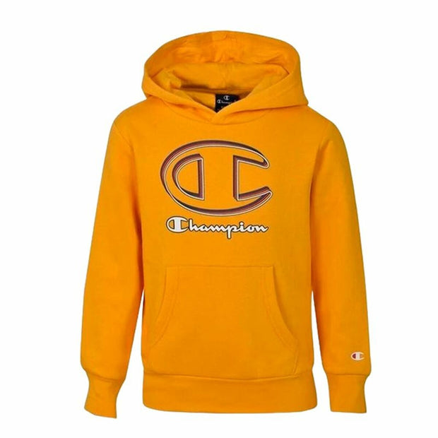 Unisex Sweater mit Kapuze Champion Für Kinder Orange
