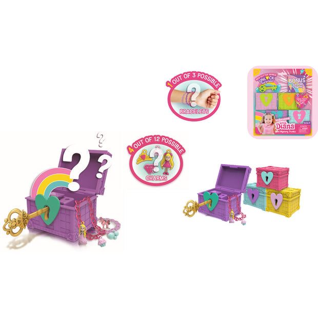 Toy set Love Diana Surprise Boxes Children's Safety-deposit box 4 Units