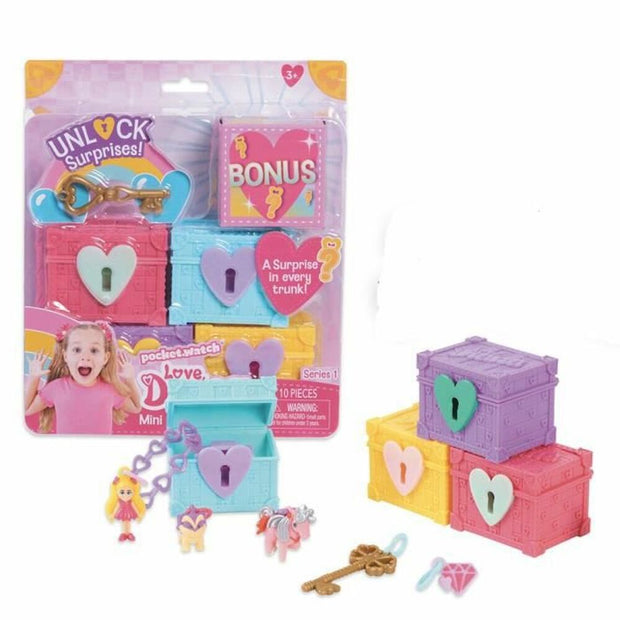 Toy set Love Diana Surprise Boxes Children's Safety-deposit box 4 Units