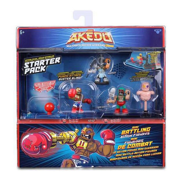Action Figure Famosa Akedo Figures x 3