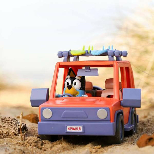 Toy car Bluey Heeler 4WD 4 Pieces