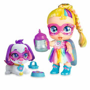 Doll with Pet Famosa Super Cute Rainbow Party (26 cm)