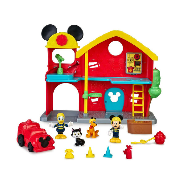 Mickey Fire Station Famosa 14 pcs (40 x 13 x 33 cm)