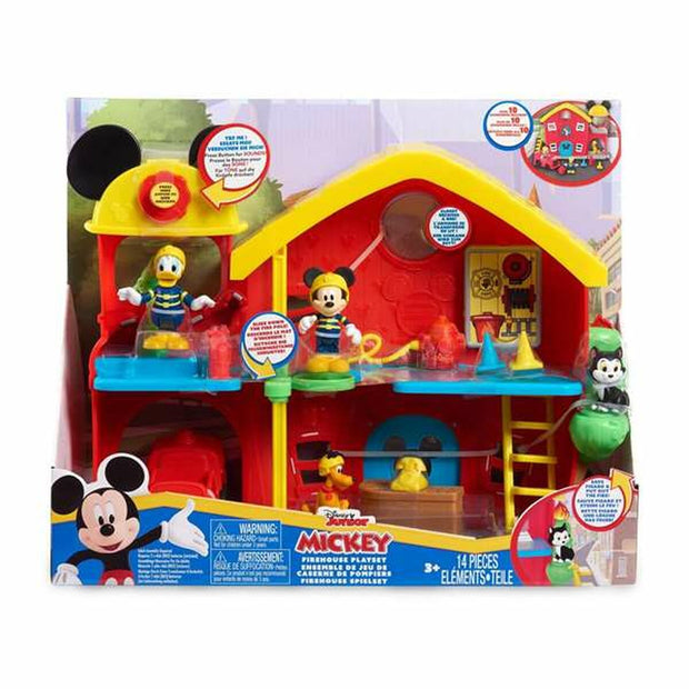 Mickey Fire Station Famosa 14 pcs (40 x 13 x 33 cm)