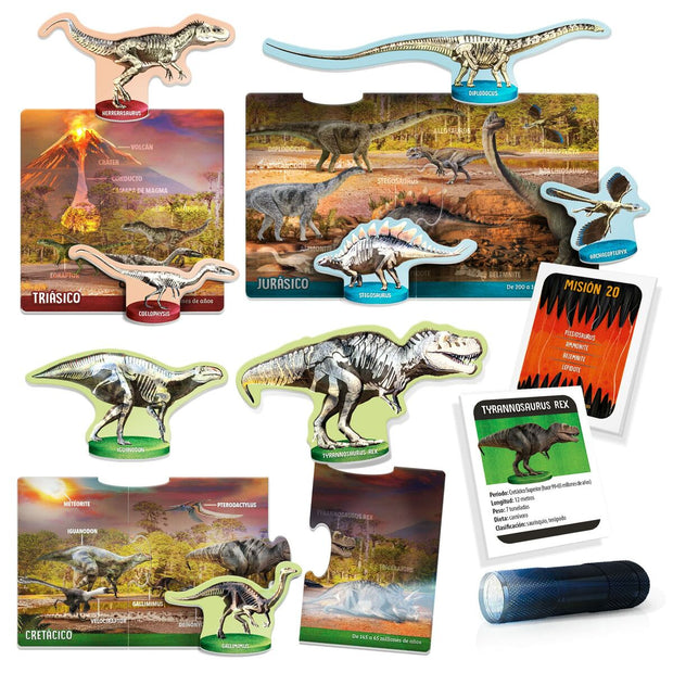 Educational Baby Game HEADU Rayos X Dinosaurios Spanish