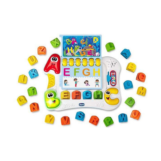 Educational Game Chicco Alphabet and its pronunciation with lights (ES)