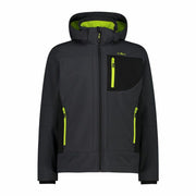 Sportjackefür Herren Campagnolo Softshell Melange Schwarz