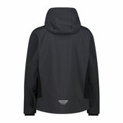 Sportjackefür Herren Campagnolo Softshell Melange Schwarz