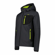 Sportjackefür Herren Campagnolo Softshell Melange Schwarz