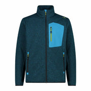 Herren Sweater ohne Kapuze Campagnolo Knit Tech Blau