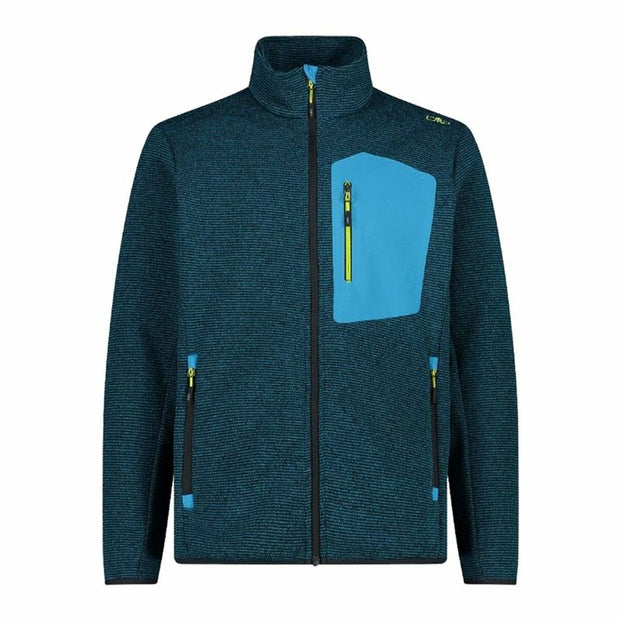 Herren Sweater ohne Kapuze Campagnolo Knit Tech Blau