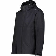 Sportjackefür Herren Campagnolo 3 in 1 Mit Kapuze Schwarz