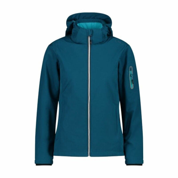 Sportjacke für Frauen Campagnolo Softshell Blau