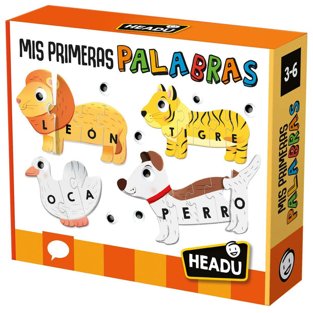 Educational Baby Game HEADU Mis primeras palabras animales Spanish