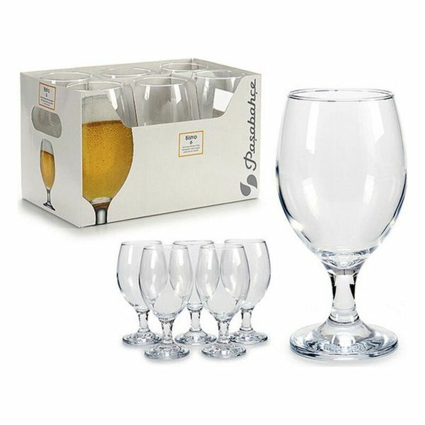 Glas Durchsichtig Glas Kristall (6 Stücke) (8 x 16,5 x 8 cm)