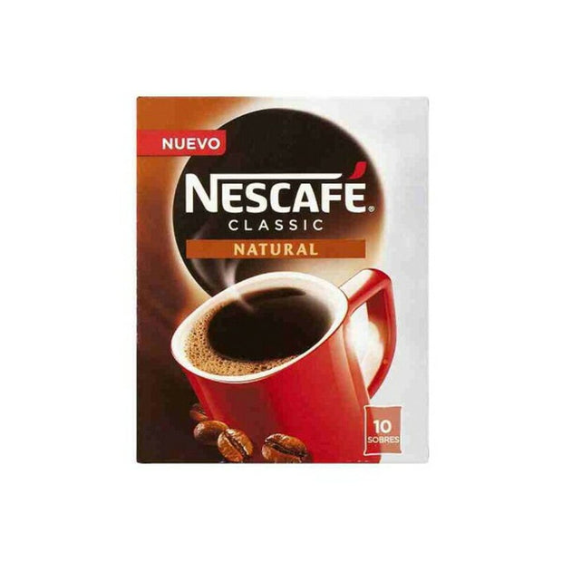 Löslicher Kaffee Nescafé Natural (10 uds)