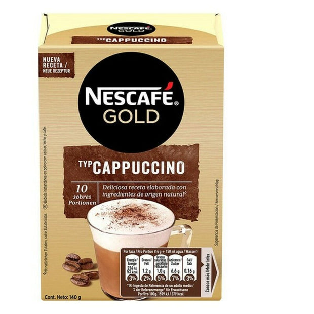 Löslicher Kaffee Capuccino Nescafé (10 uds)