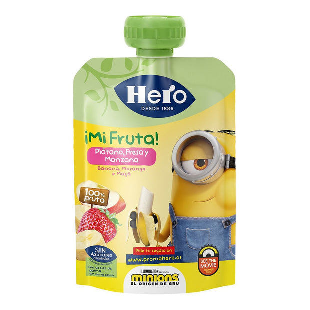 Babygläschen Hero ¡Mi Fruta! Apfel Erdbeere Banane