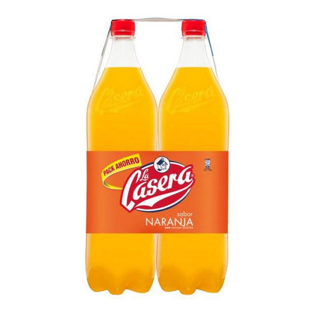 Erfrischendes Getränk La Casera Orange (2 x 1,5 L)
