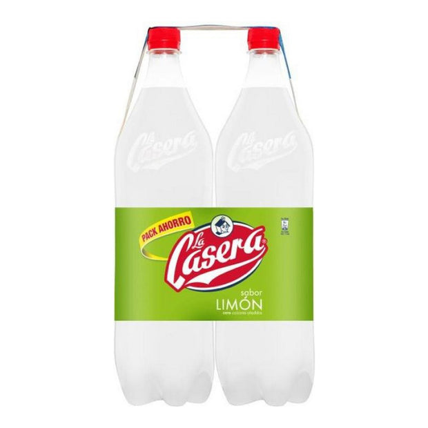 Erfrischendes Getränk La Casera Zitronengelb (2 x 1,5 L)