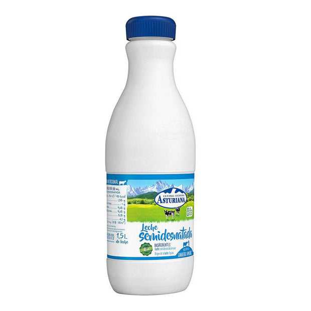 Teilentrahmte Milch Central Lechera Asturiana (1,5 L)