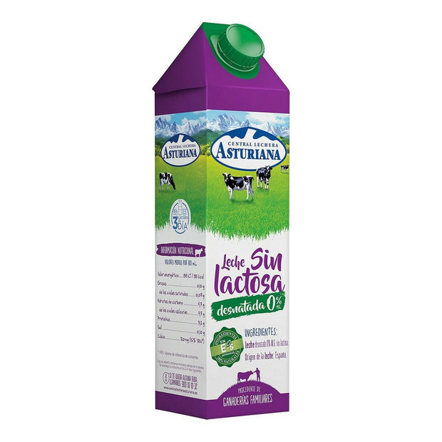 Entrahmte Milch Central Lechera Asturiana Laktosefrei (1 L)