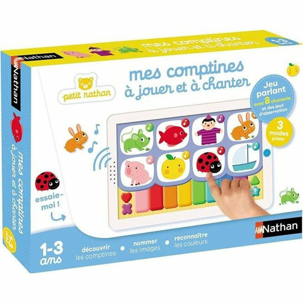 Board game Nathan My Rhymes to Play and Sing (FR)
