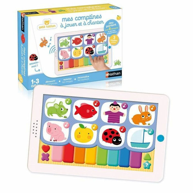 Board game Nathan My Rhymes to Play and Sing (FR)