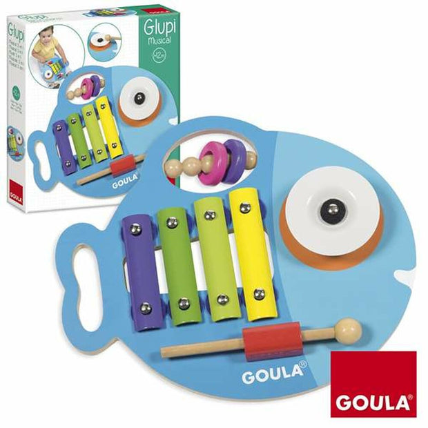 Xylophone Diset Glupi Wood 3-in-1