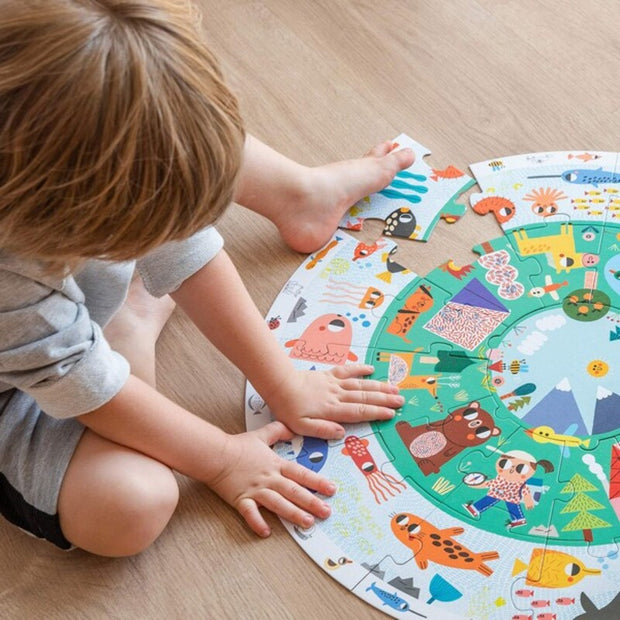 Child's Puzzle Diset XXL animals (25 Pieces)