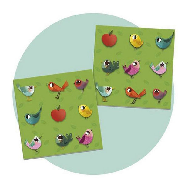 Educational Game Diset Birds Tree 13 Pieces
