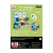 Educational Game Diset El Reciclaje 50 Pieces