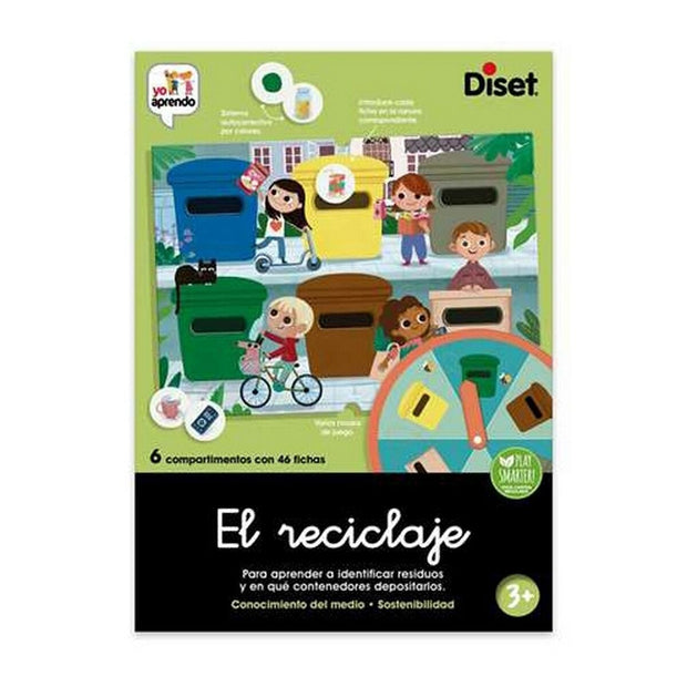 Educational Game Diset El Reciclaje 50 Pieces