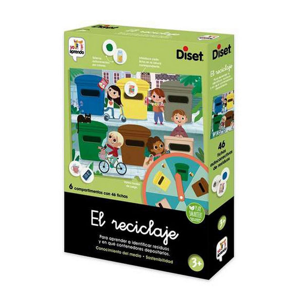 Educational Game Diset El Reciclaje 50 Pieces