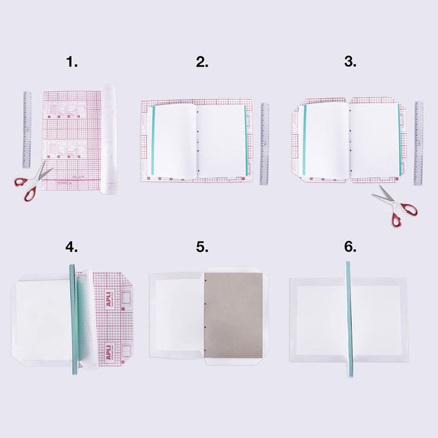 Adhesive Book Cover Apli Self-adhesives 0,5 x 20 m Transparent