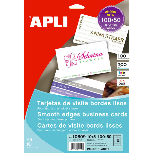 Business cards Apli (210 x 297 mm)